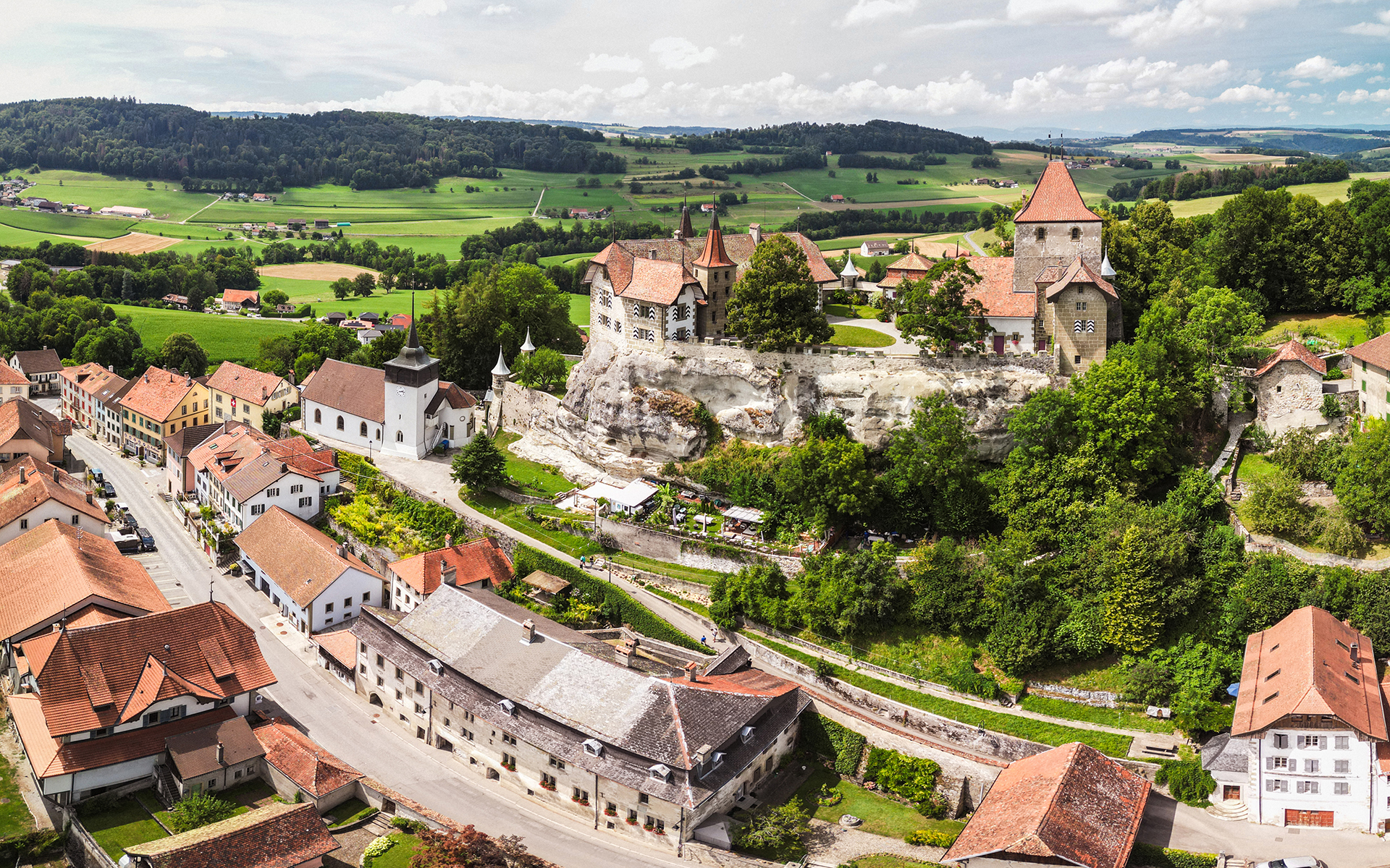 Rue, eine mittelalterliche Stadt